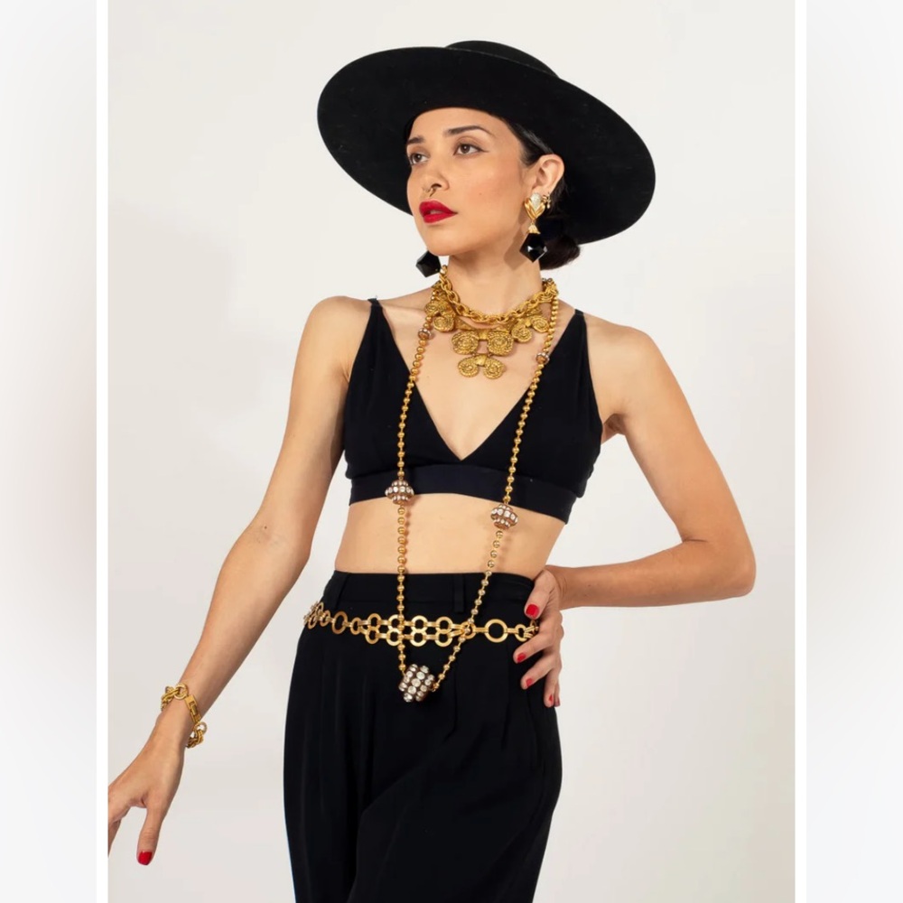 Gold Chain Link Belt
